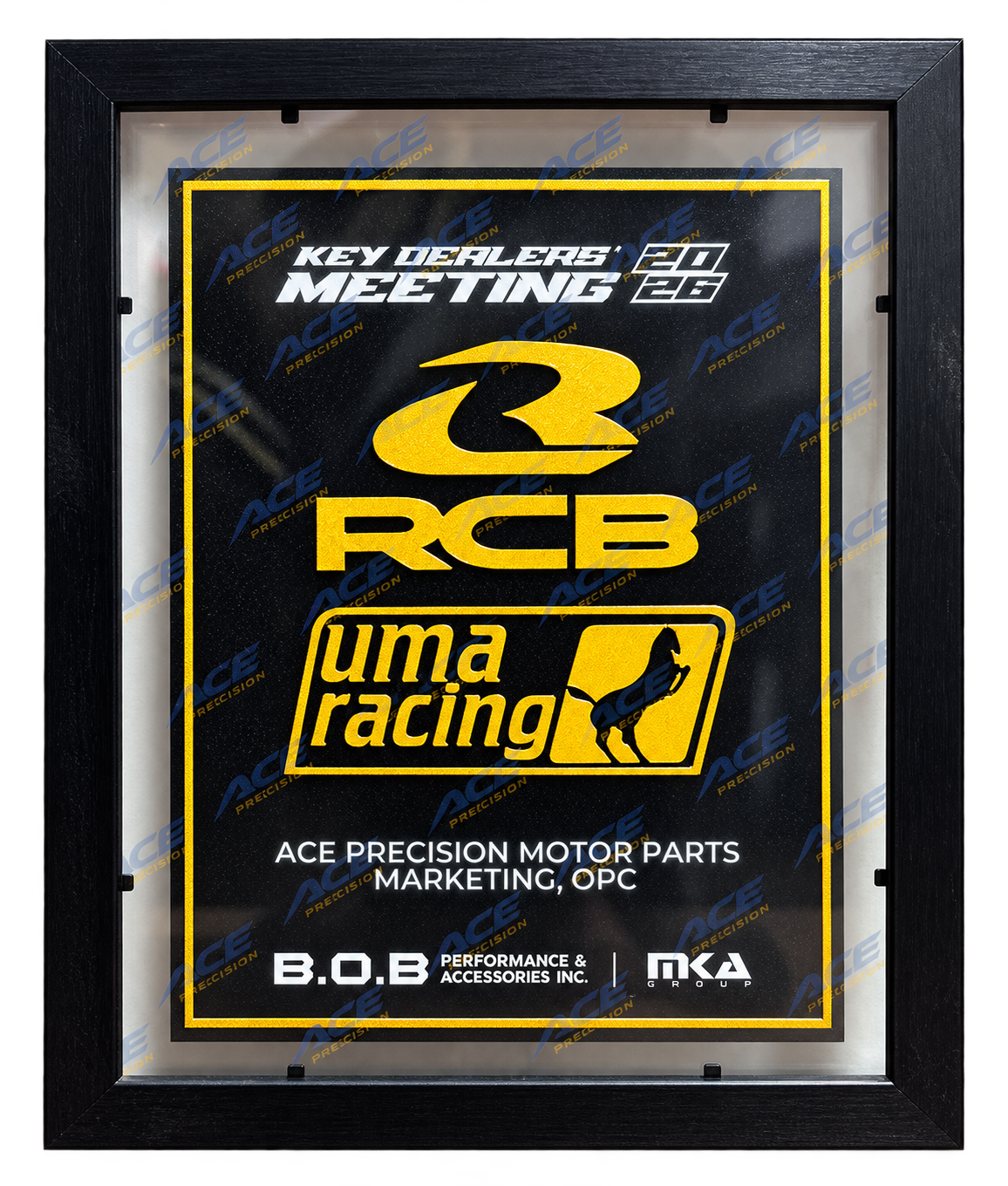 RCB and Uma Racing Key Dealer. B.O.B. Performance Key Dealers Meeting 2026.